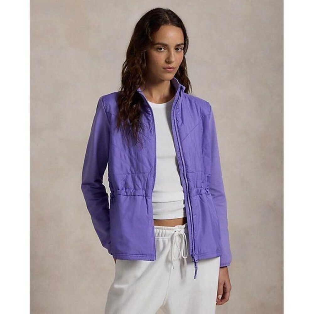 NEW RLX Ralph Lauren Women's L Quilted Front Hybrid Jacket NWT $198 - Picture 2 of 6